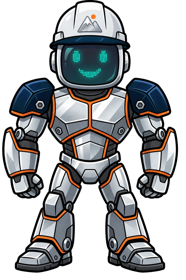 Crew Chief, lead robot of the Summit crew